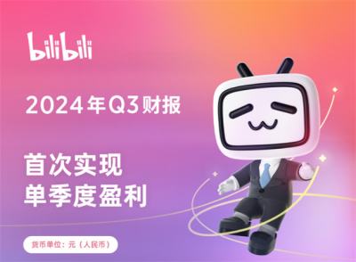 给《黑神话》磕一个吧，B站第三季度游戏收入达18.2亿