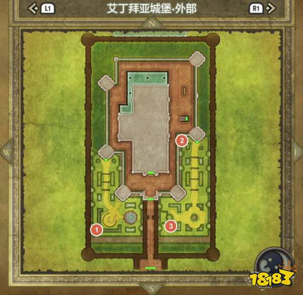 勇者斗恶龙3重制版艾丁拜亚探索 艾丁拜亚宝箱小徽章收集