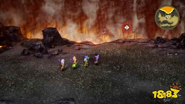 勇者斗恶龙3重制版奈克罗刚铎火山 奈克罗刚铎火山宝箱小徽章收集