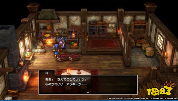 玩家晒《DQ3重制版》场面引热议 鬼魂主角母亲的反应