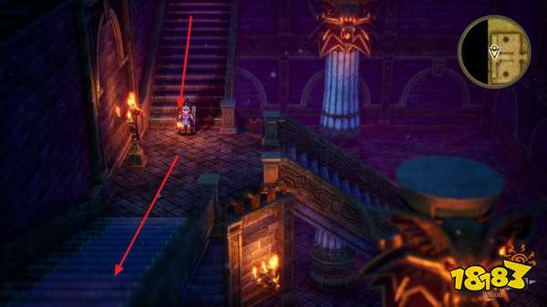 勇者斗恶龙3重制版巴拉莫斯城堡 巴拉莫斯城堡宝箱小徽章收集