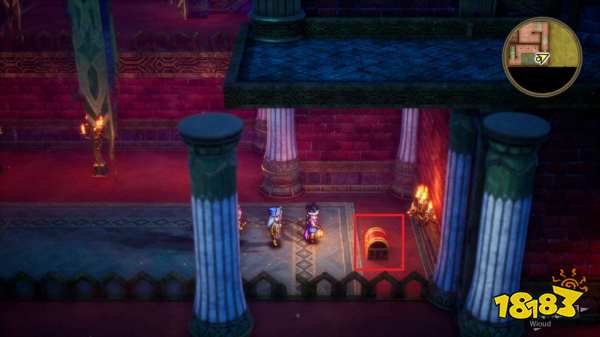 勇者斗恶龙3重制版巴拉莫斯城堡 巴拉莫斯城堡宝箱小徽章收集