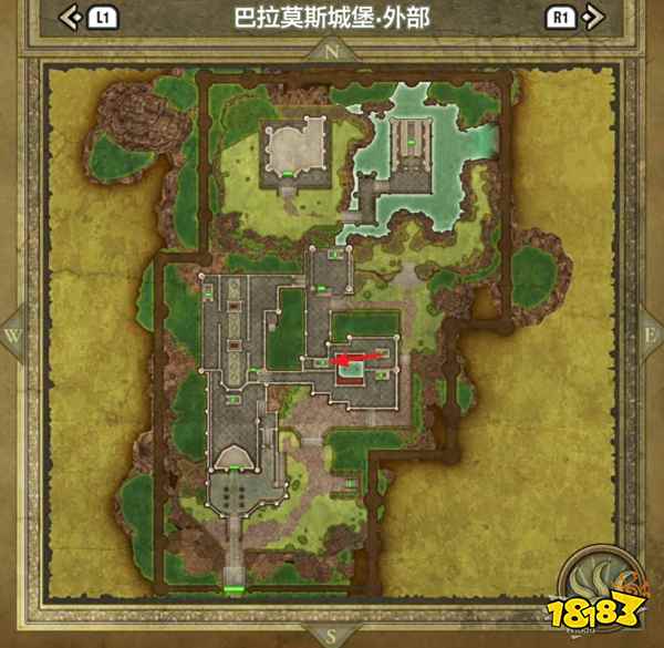 勇者斗恶龙3重制版巴拉莫斯城堡 巴拉莫斯城堡宝箱小徽章收集