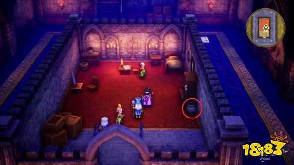 勇者斗恶龙3重制版拉达托姆城堡 拉达托姆城堡宝箱小徽章收集