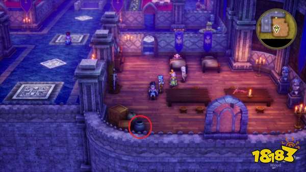 勇者斗恶龙3重制版拉达托姆城堡 拉达托姆城堡宝箱小徽章收集