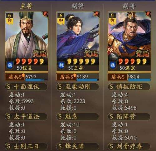 三国志战略版立异盾怎么搭配 程昱王异立异盾阵容搭配攻略