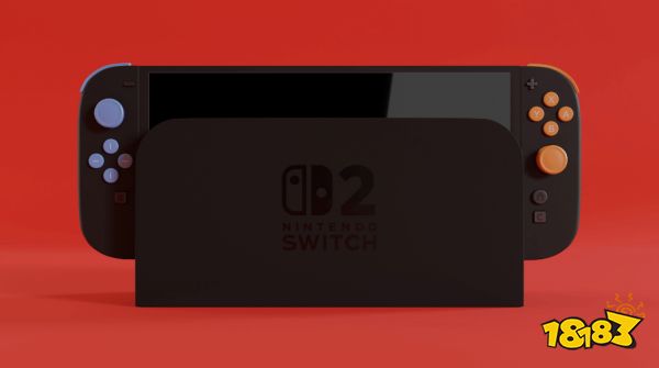 Switch 2渲染图大曝光：手柄新配色、底座设计亮了！