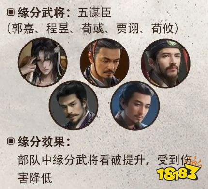 三国谋定天下S5赛季新武将荀攸介绍