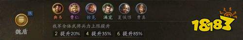 三國志戰略版三國演弈群盾怎么玩 三國志戰略版三國演弈群盾體系陣容推薦