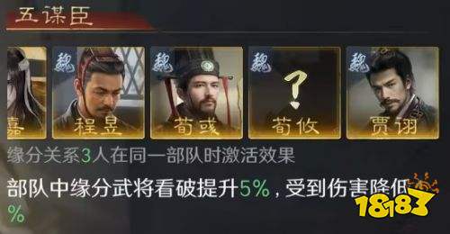 三国谋定天下程昱介绍 魏国橙将程昱配将攻略