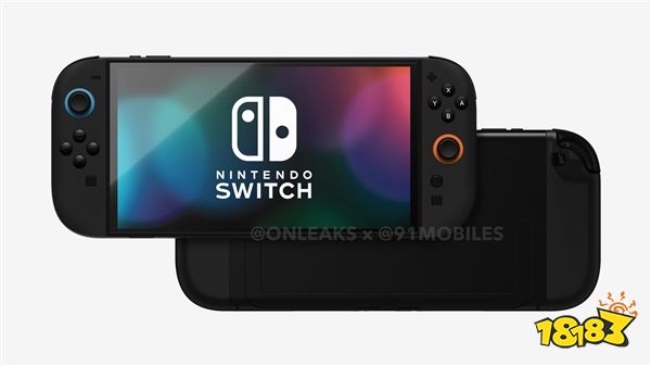 全新任天堂Switch 2高清渲染图曝光：屏幕与手柄尺寸全面升级！