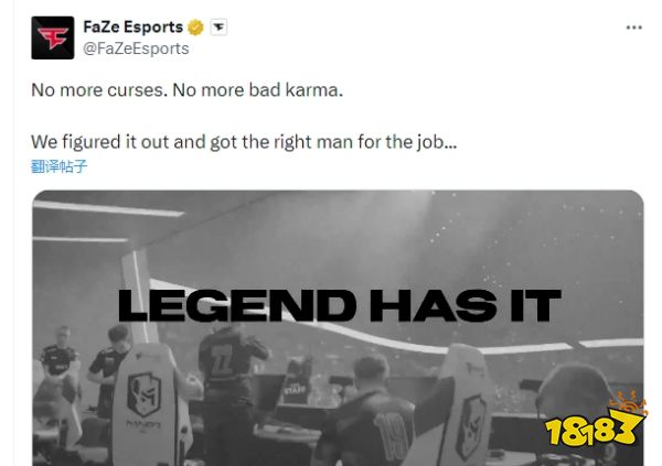 CS2资讯|官宣：EliGE加盟FaZe