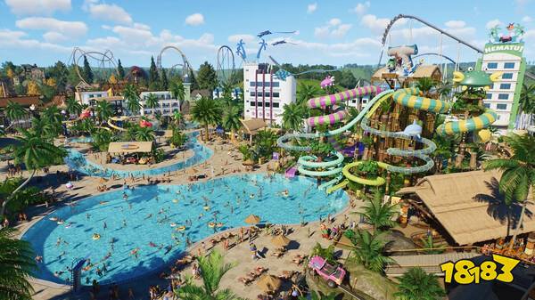 好玩的游乐园建造模拟游戏2025：城市建造+策略沙盒