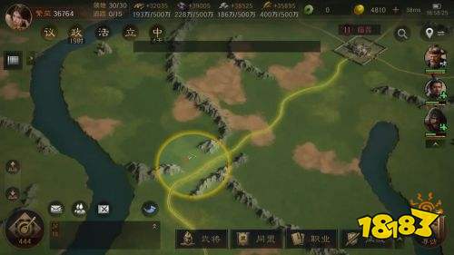 三国谋定天下险要之地与堡垒玩法介绍