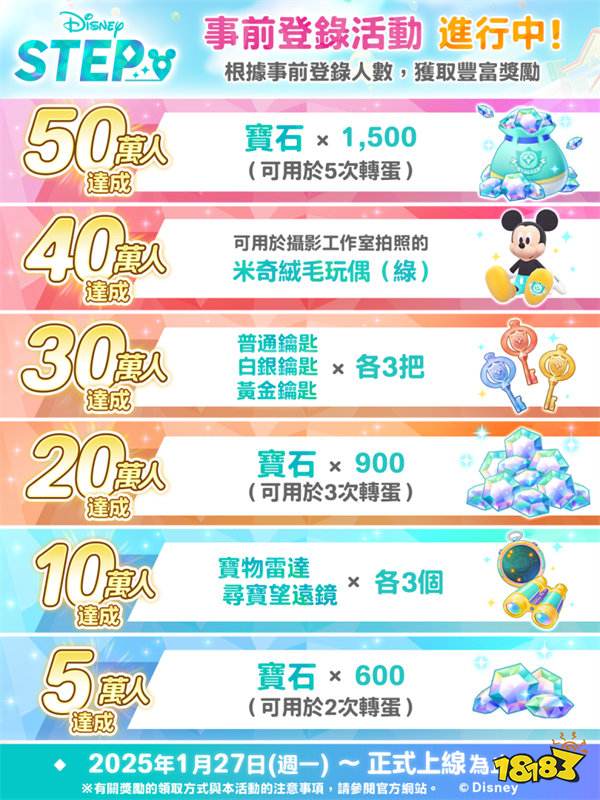 「去寻找,属于你的宝物。」现实生活寻宝《Disney Step》开放事前登录