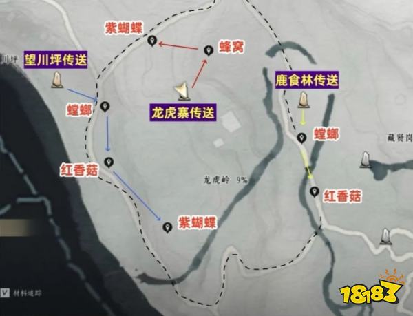 燕云十六聲隱月山蹊蹺全收集路線圖 隱月山67只蹊蹺收集攻略大全