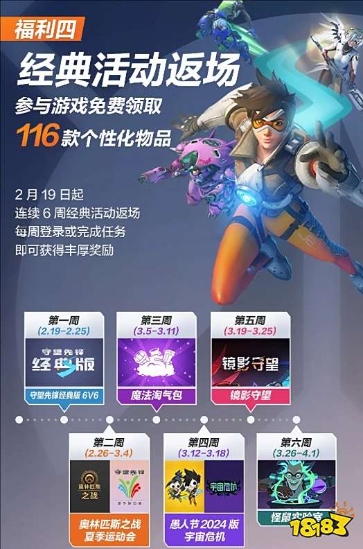 守望先锋国服回归礼包哪里领取 国服回归礼包领取方法