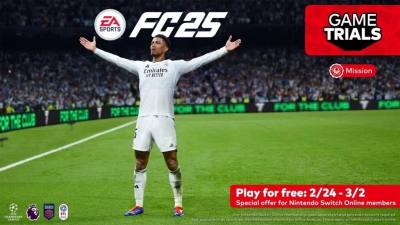 《EA SPORTS FC 25》加入任天堂试玩会 可免费游玩