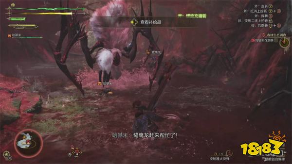 怪物猎人荒野森林生态调查流程攻略 刺花蜘蛛桃毛兽王打法攻略
