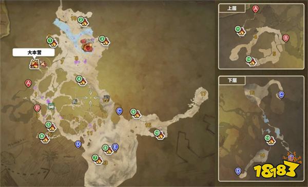 怪物猎人荒野全营地位置汇总 怪猎荒野全营地路线分享