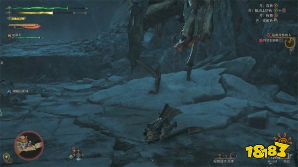 怪物猎人荒野远离故乡的人流程攻略 影蜘蛛风铗龙打法攻略