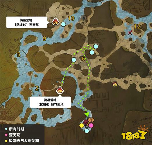 怪物猎人荒野全骨冢位置汇总 怪猎荒野全骨冢采集路线