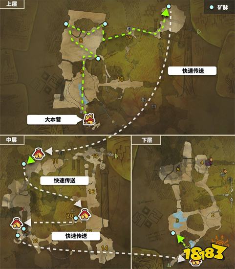 怪物猎人荒野全矿石位置汇总 怪猎荒野全矿石采集路线