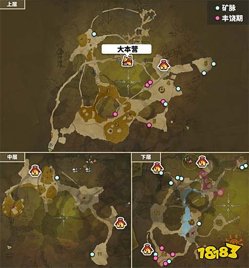 怪物猎人荒野全矿石位置汇总 怪猎荒野全矿石采集路线