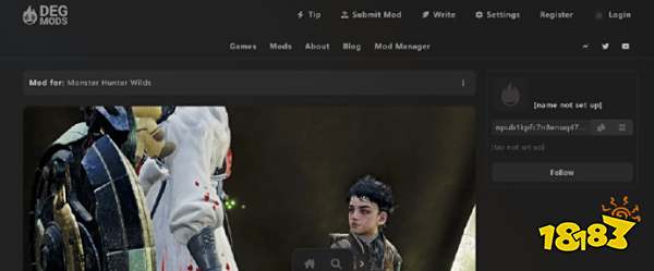N网?Nigger网!《怪物猎人:荒野》漂白黑人小孩纳塔MOD被下架