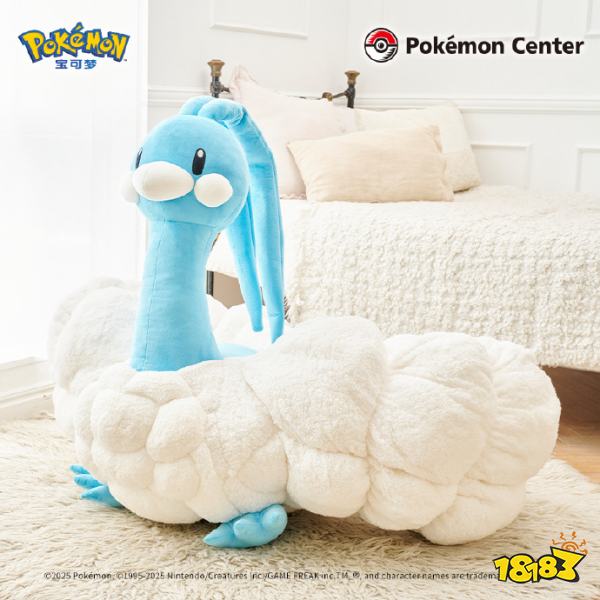 不能播的集数增加了：《宝可梦》等身大系列毛绒玩具现已开售！