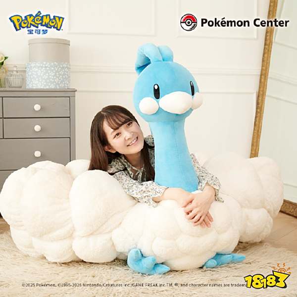 不能播的集数增加了：《宝可梦》等身大系列毛绒玩具现已开售！