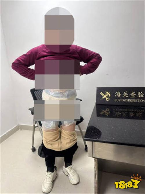 港珠澳大桥海关查获女子绑藏156张《怪物猎人荒野》游戏光盘