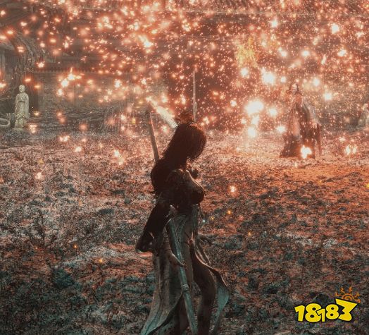 打铁花好美！《明末》女主全新截图曝光：乖巧白帽，刺杀瞬间飙血