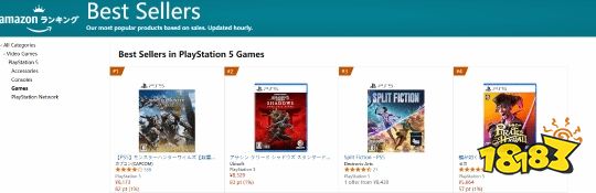 受日本玩家喜爱?《AC影》登日亚PS5游戏畅销榜第二,小日子泥...