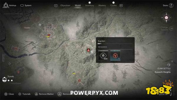 刺客信条影九字真言上位置汇总 AC影九字真言收集攻略一览