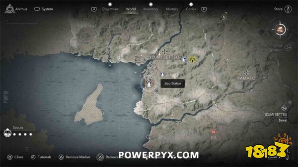 刺客信条影和泉摄津地藏像位置 和泉摄津地藏菩萨像点位一览