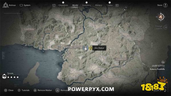 刺客信条影和泉摄津地藏像位置 和泉摄津地藏菩萨像点位一览