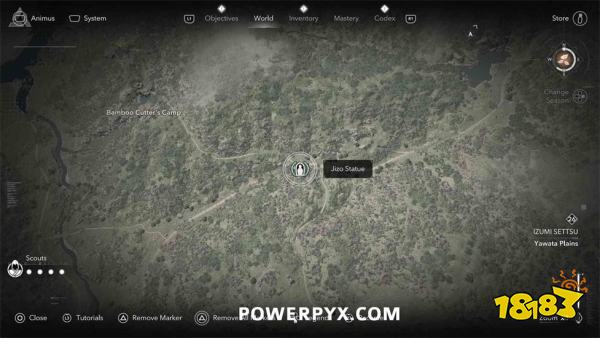 刺客信条影和泉摄津地藏像位置 和泉摄津地藏菩萨像点位一览