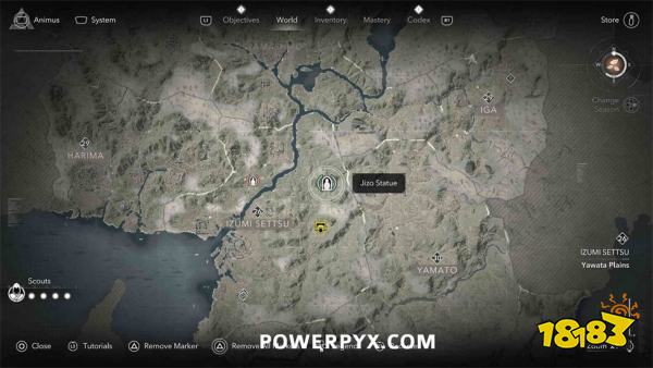 刺客信条影和泉摄津地藏像位置 和泉摄津地藏菩萨像点位一览