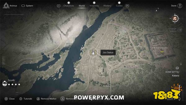 刺客信条影和泉摄津地藏像位置 和泉摄津地藏菩萨像点位一览