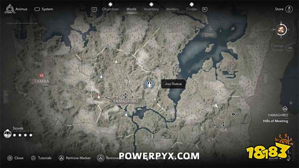 刺客信条影山城地藏像位置 山城地藏菩萨像点位一览