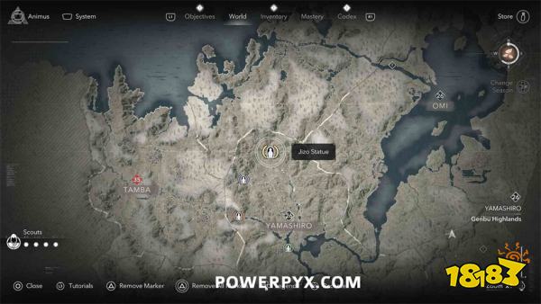 刺客信条影山城地藏像位置 山城地藏菩萨像点位一览