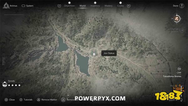 刺客信条影近江地藏像位置 近江地藏菩萨像点位一览