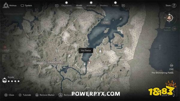 刺客信条影近江地藏像位置 近江地藏菩萨像点位一览