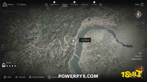 刺客信条影大和地藏像位置 大和地藏菩萨像点位一览