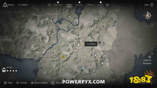 刺客信条影大和地藏像位置 大和地藏菩萨像点位一览