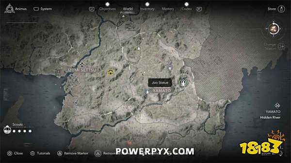 刺客信条影大和地藏像位置 大和地藏菩萨像点位一览