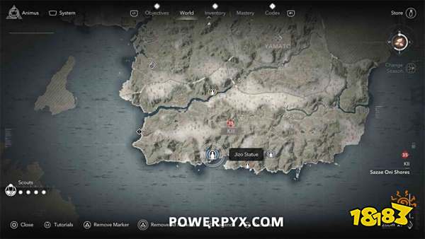 刺客信条影纪伊地藏像位置 纪伊地藏菩萨像点位一览