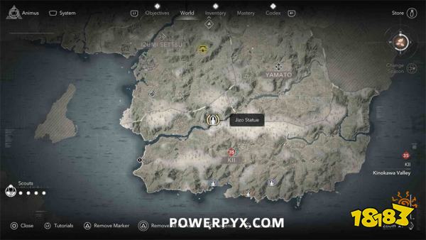 刺客信条影纪伊地藏像位置 纪伊地藏菩萨像点位一览