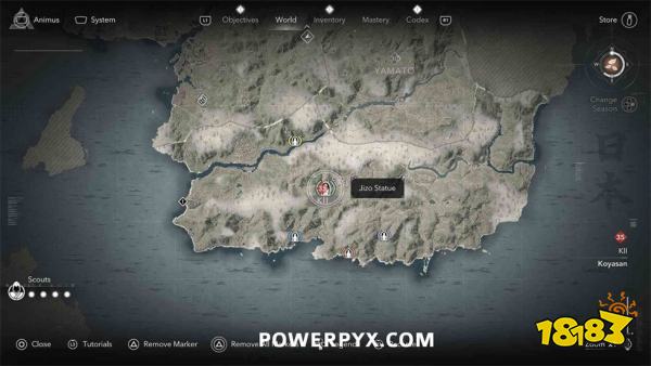 刺客信条影纪伊地藏像位置 纪伊地藏菩萨像点位一览